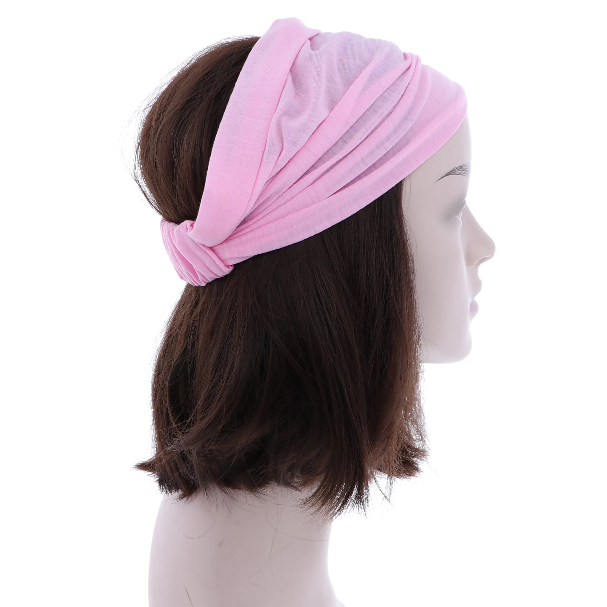 11" Wide Solid Color Cotton Headwrap