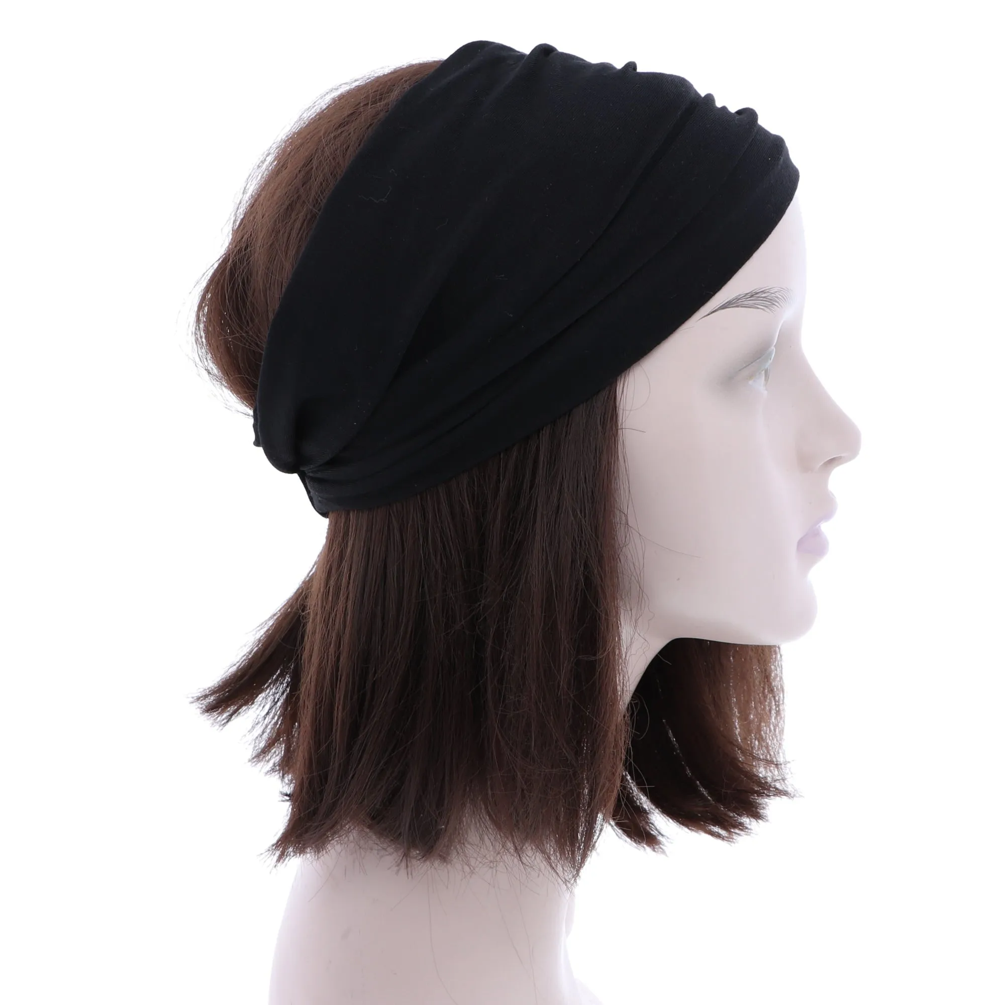 11" Wide Solid Color Cotton Headwrap