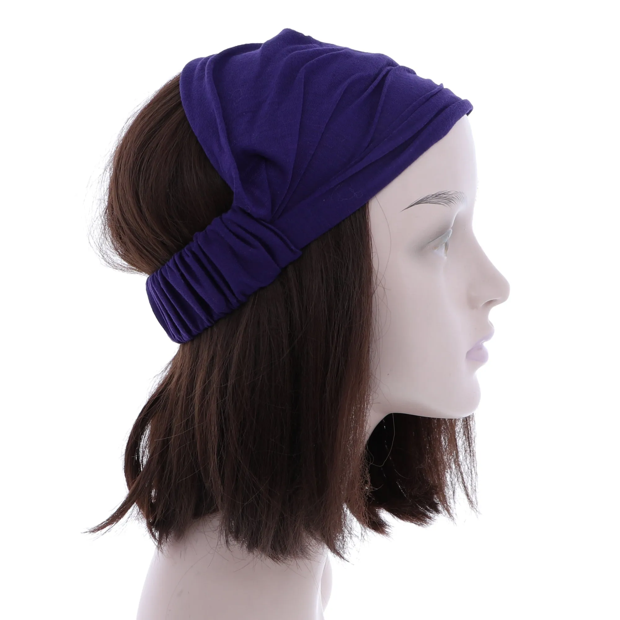 11" Wide Solid Color Cotton Headwrap