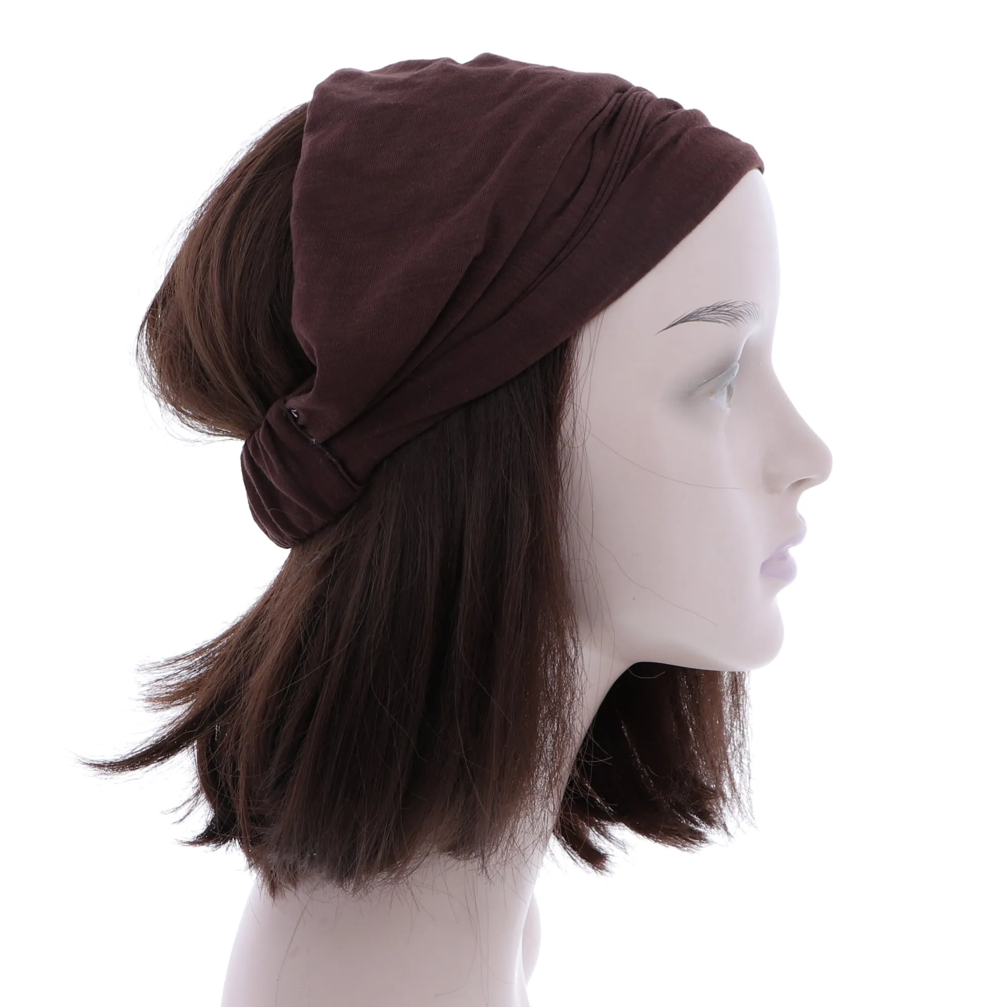 11" Wide Solid Color Cotton Headwrap