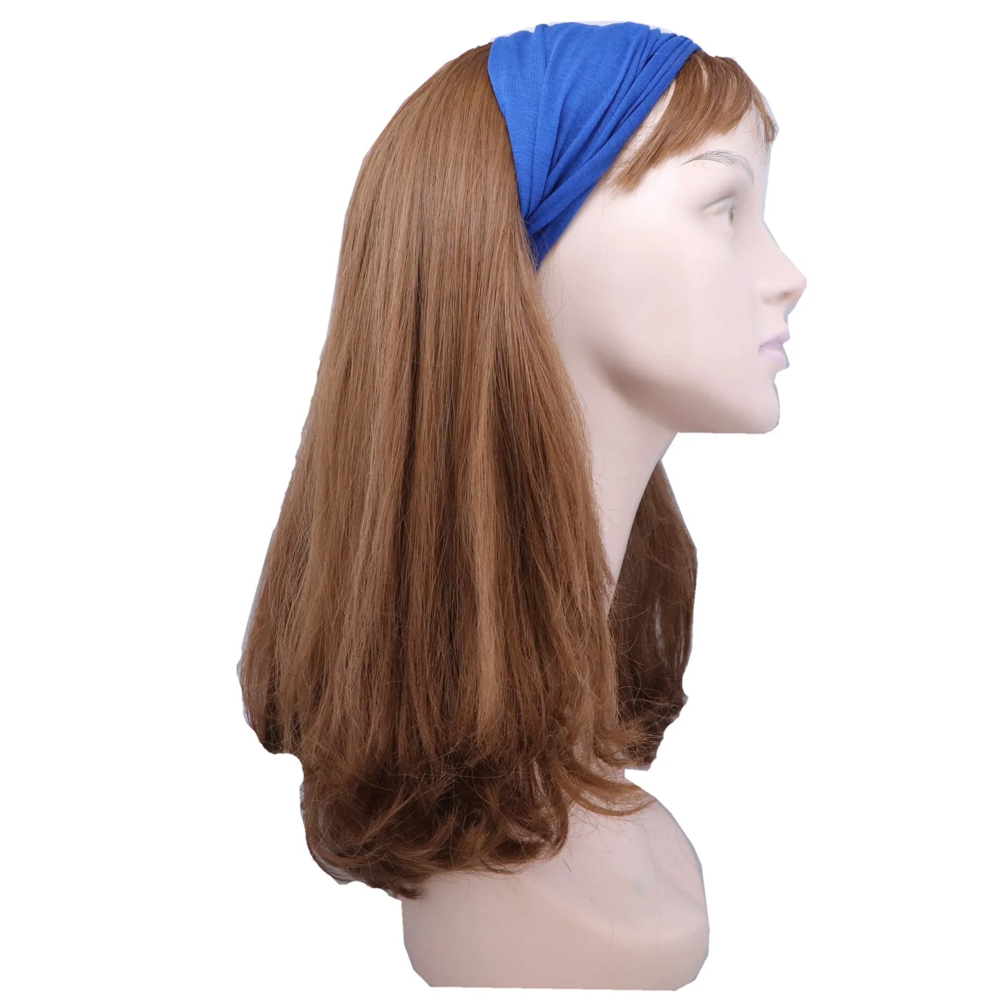 11" Wide Solid Color Cotton Headwrap