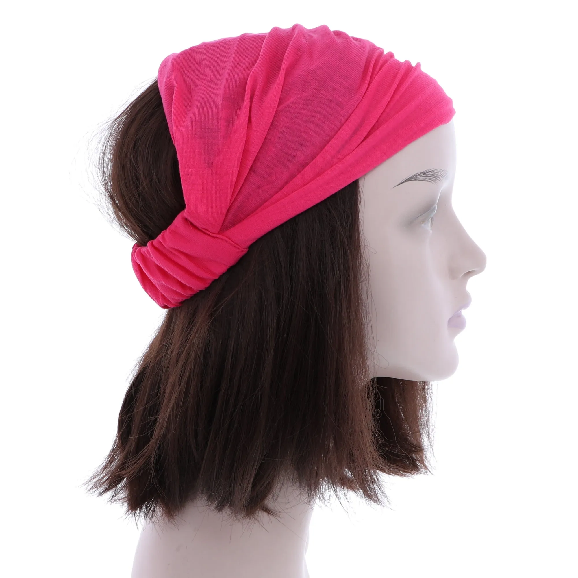 11" Wide Solid Color Cotton Headwrap