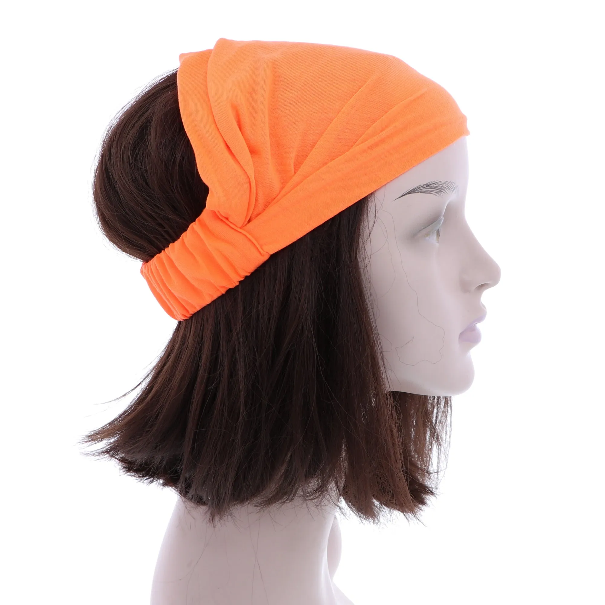 11" Wide Solid Color Cotton Headwrap