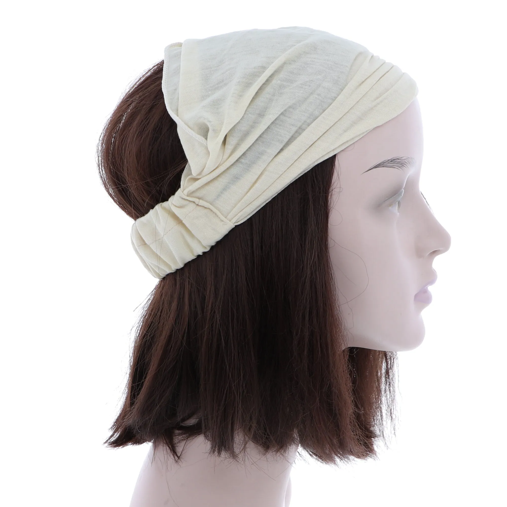11" Wide Solid Color Cotton Headwrap