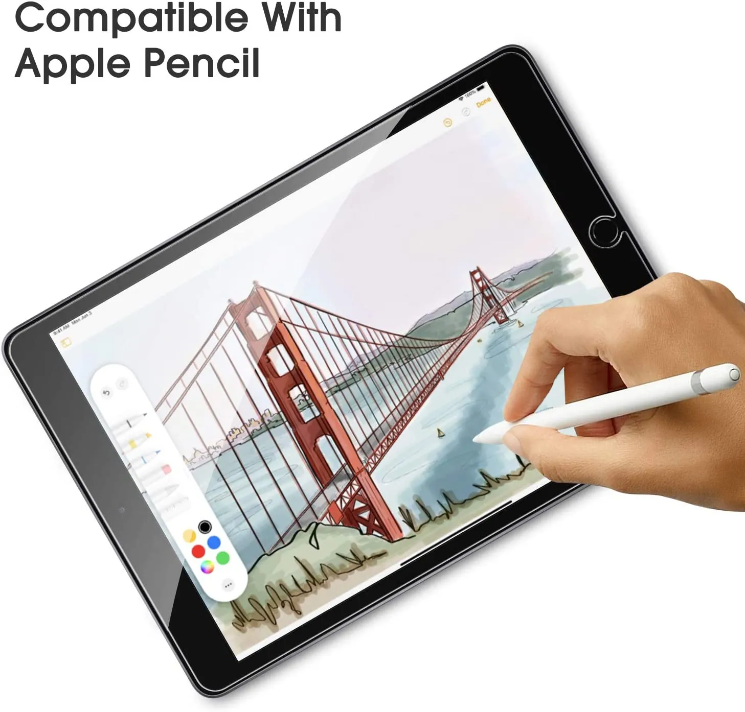 [2 pcs] Full Protection A017 - iPad 10.2 inch