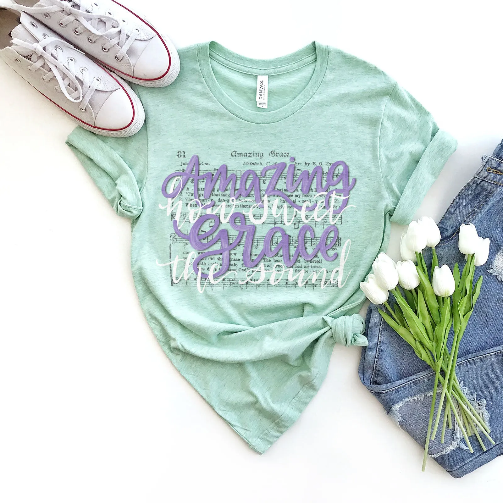 Amazing Grace How Sweet The Sound Tee