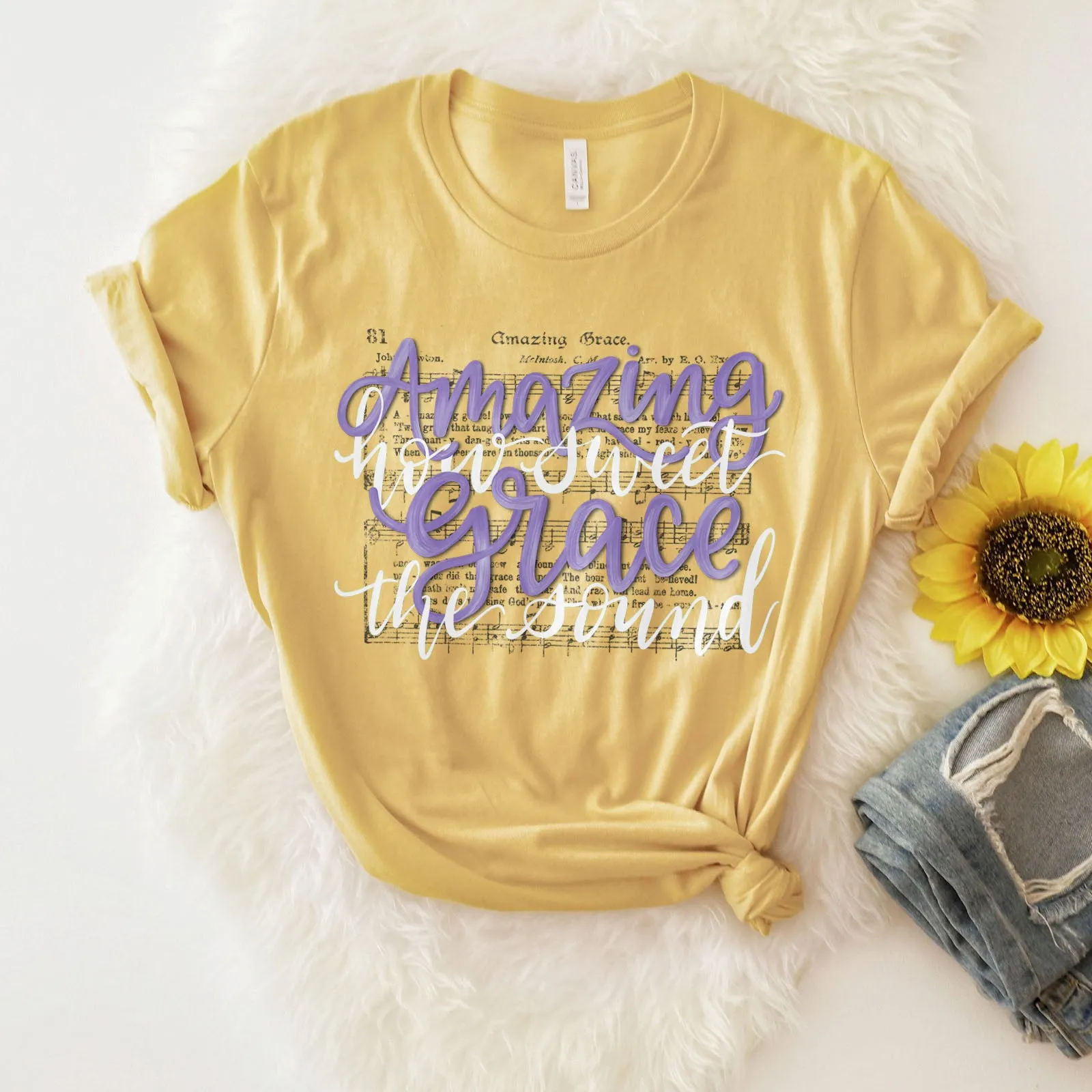 Amazing Grace How Sweet The Sound Tee