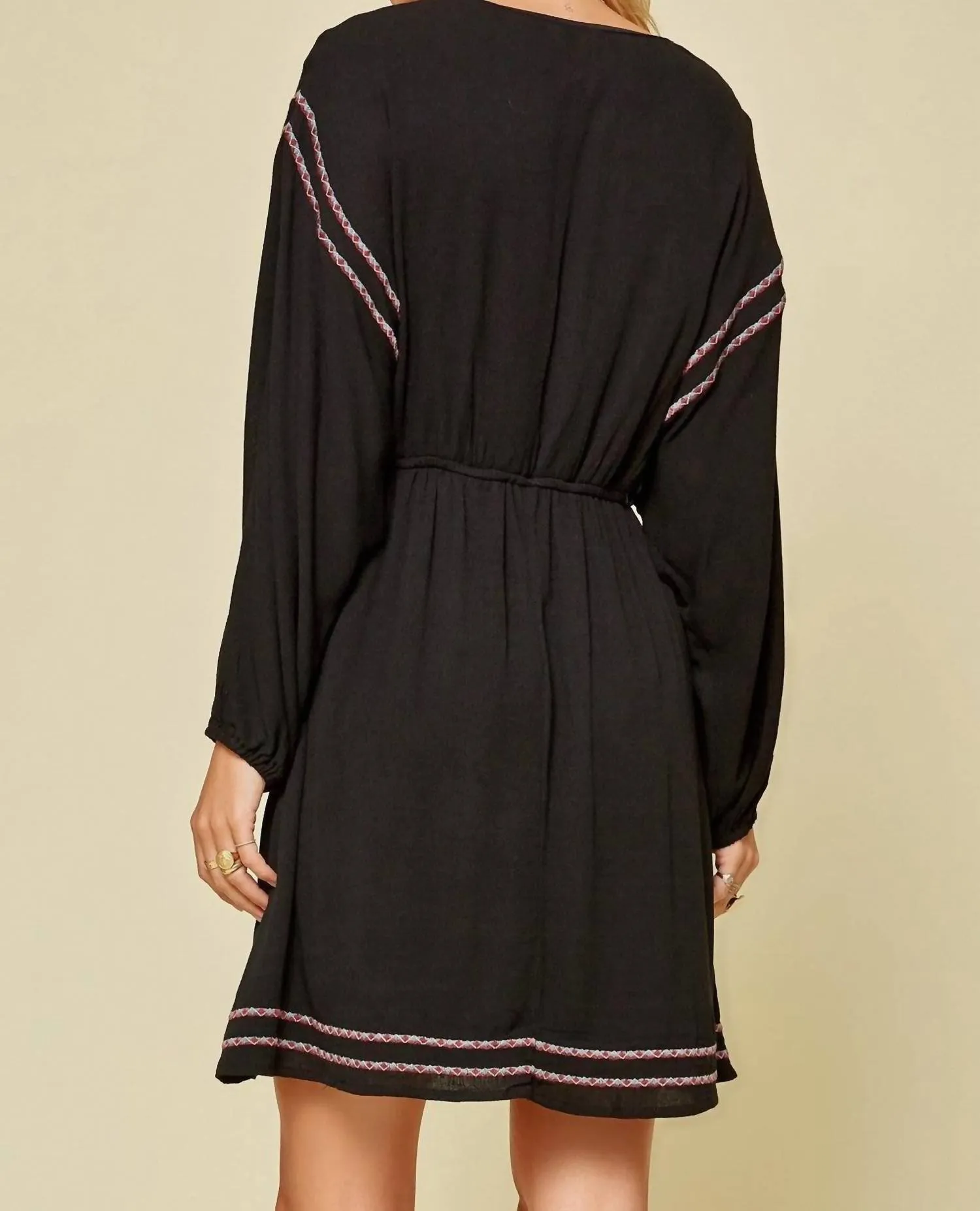 Andree By Unit - Embroidered Fit & Flare Dress