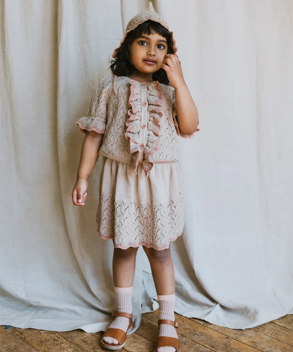 Awena Cardigan - Oatmilk