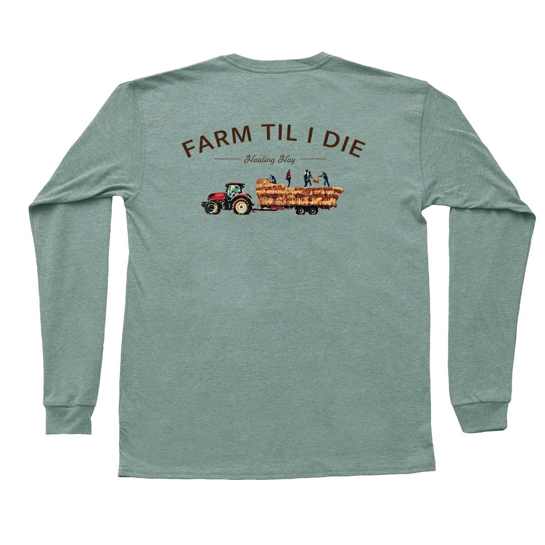 Baling Hay Long Sleeve