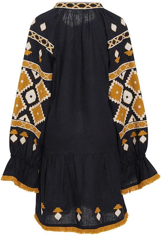 'Black Sasha' Mini Dress