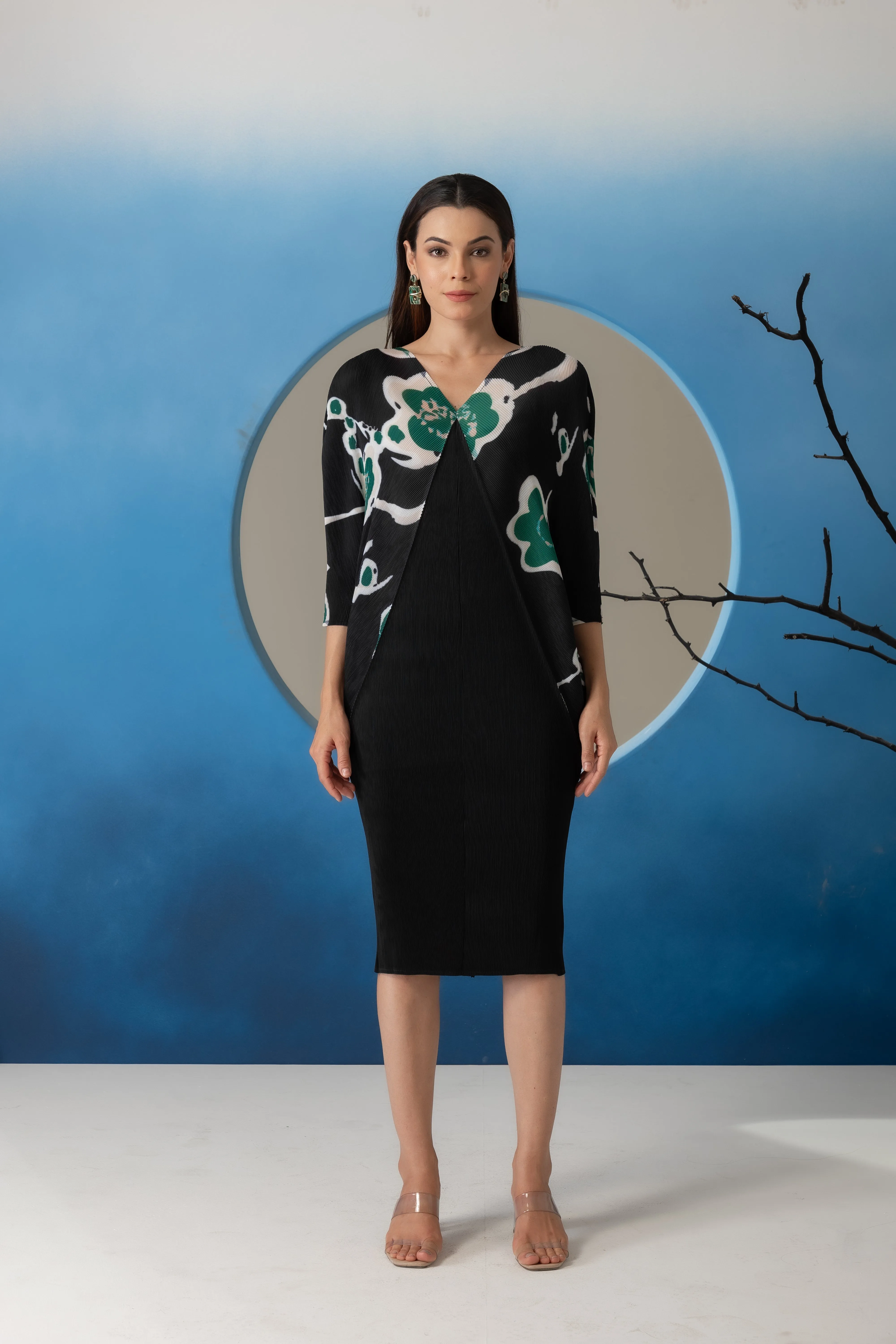 Breeze Pleated Dress