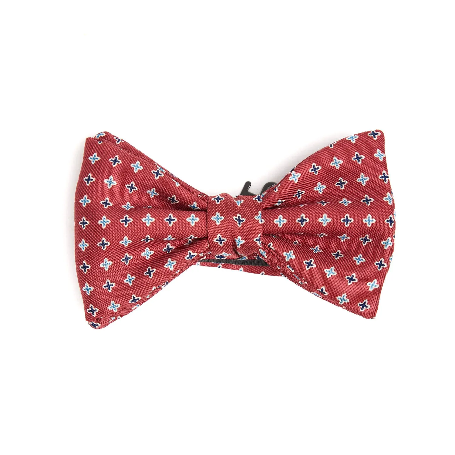BURGUNDY PRE-KNOTTED BOWTIE