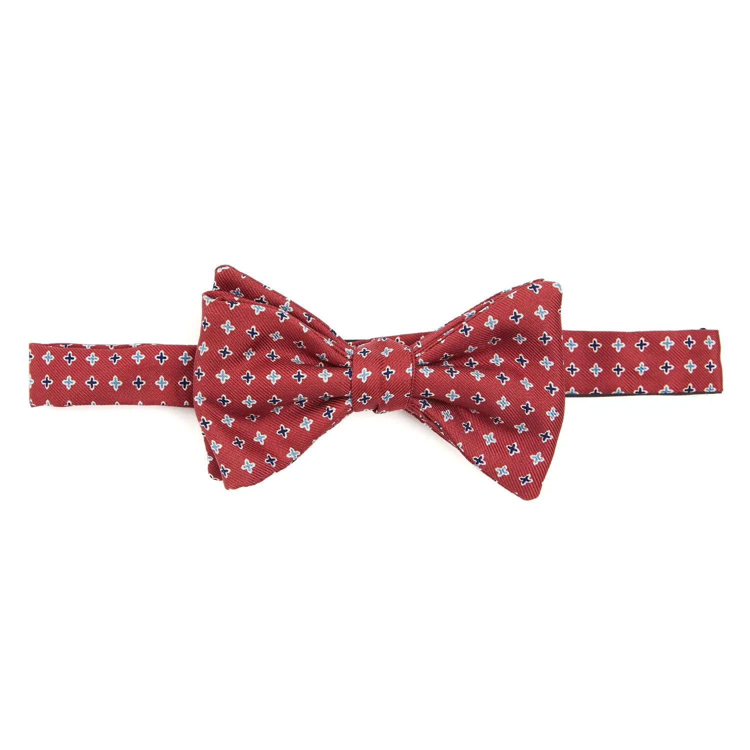 BURGUNDY PRE-KNOTTED BOWTIE