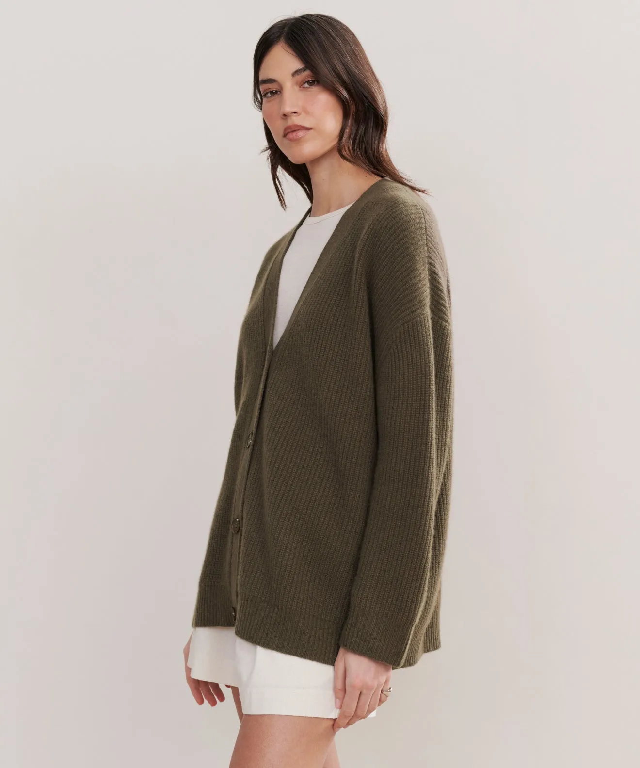 Cashmere Cocoon Cardigan