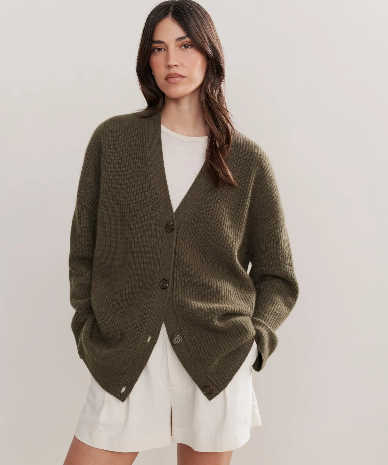 Cashmere Cocoon Cardigan