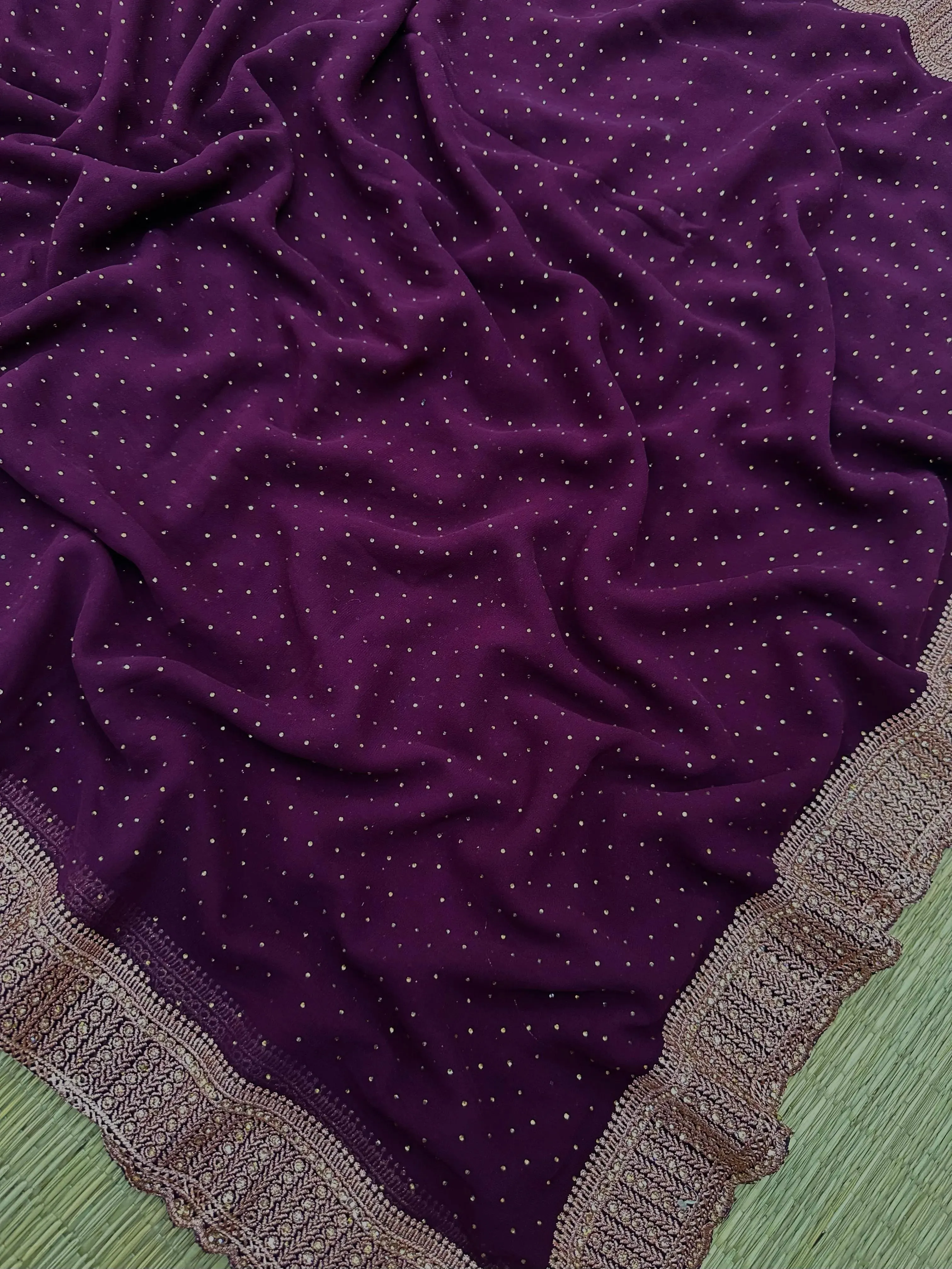 Chiffon Semi Banarasi Saree – Versatile for Festive and Everyday Style