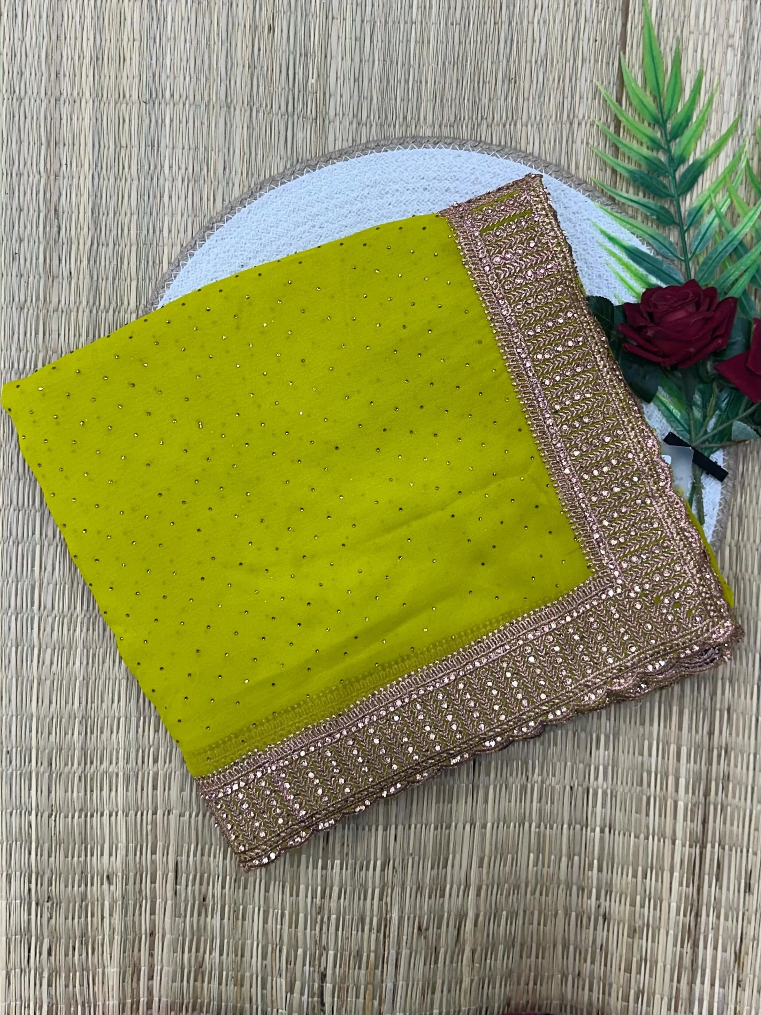 Chiffon Semi Banarasi Saree – Versatile for Festive and Everyday Style