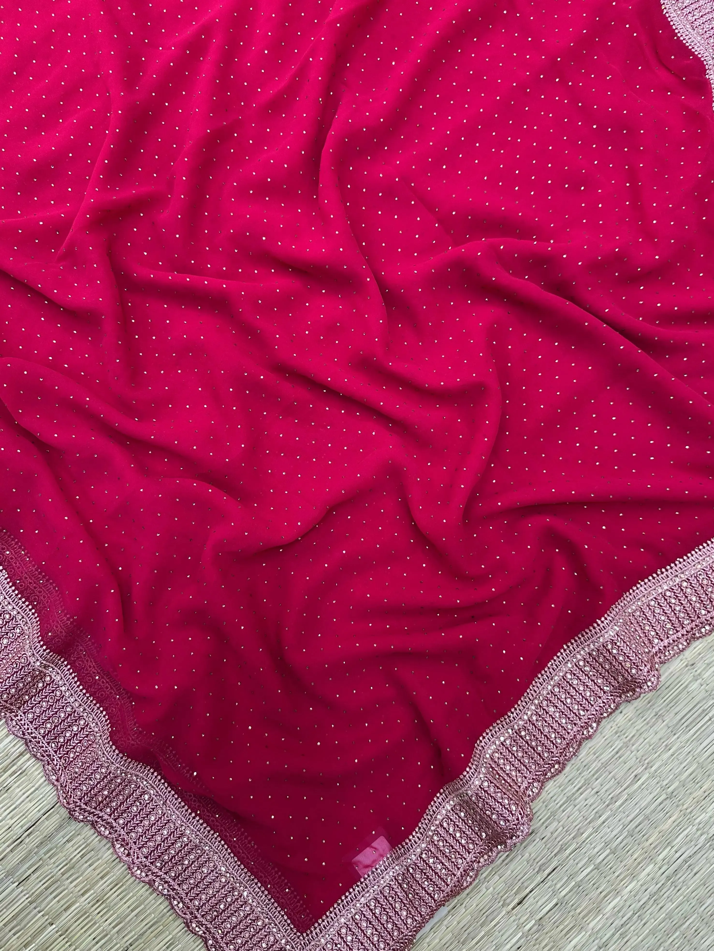 Chiffon Semi Banarasi Saree – Versatile for Festive and Everyday Style