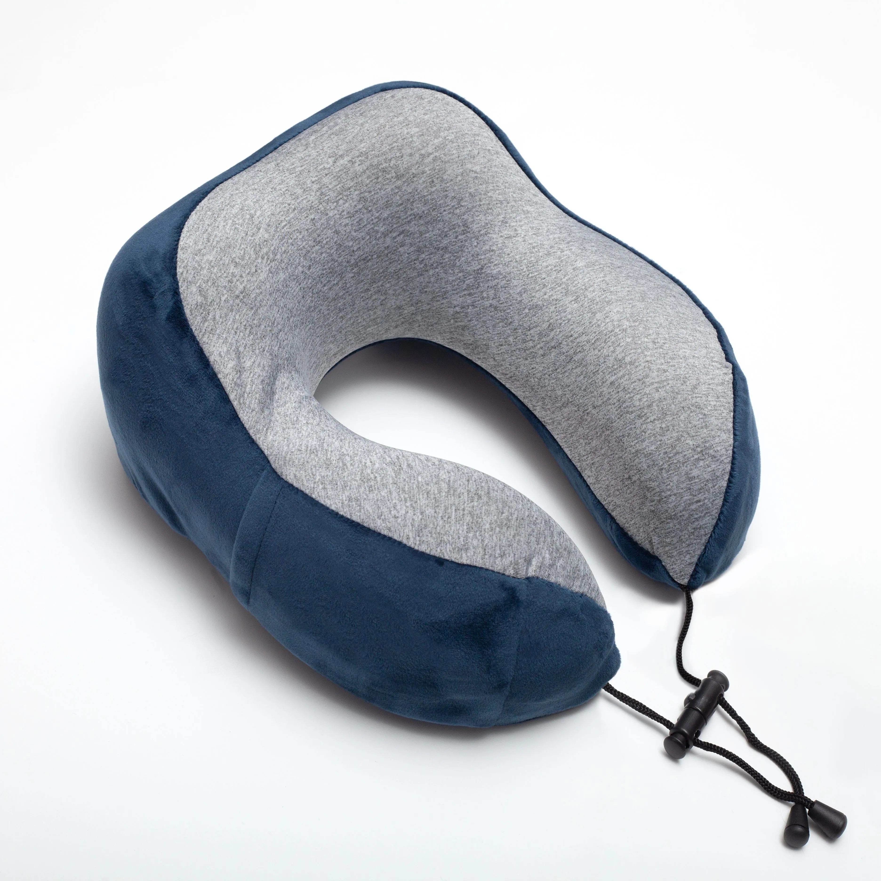 Classic Memory Foam Travel Ergonomic Neck Pillow - Navy