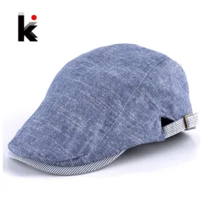Cotton Solid Color Beret