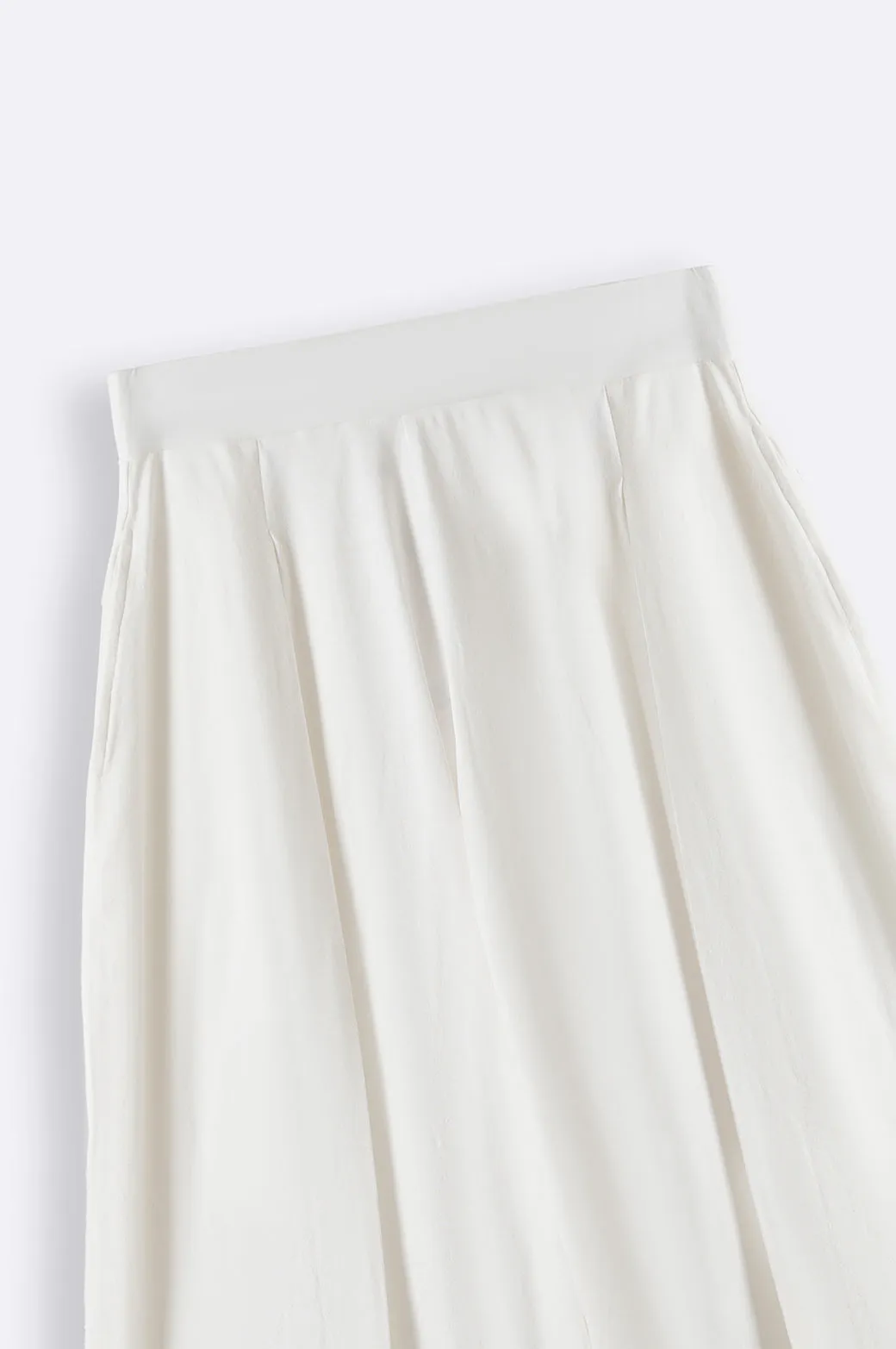 CROPPED WIDE LEG PANTS
