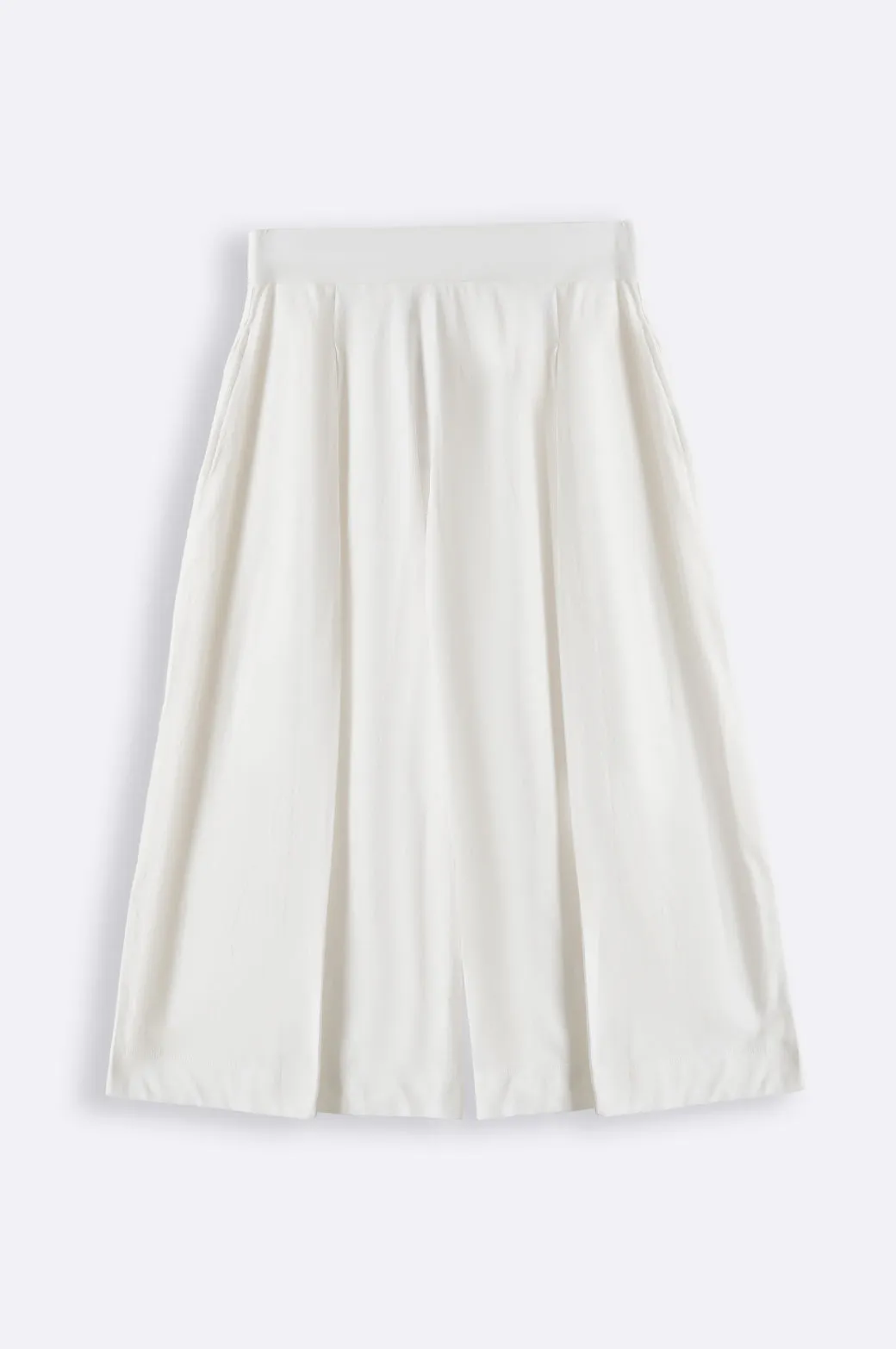 CROPPED WIDE LEG PANTS