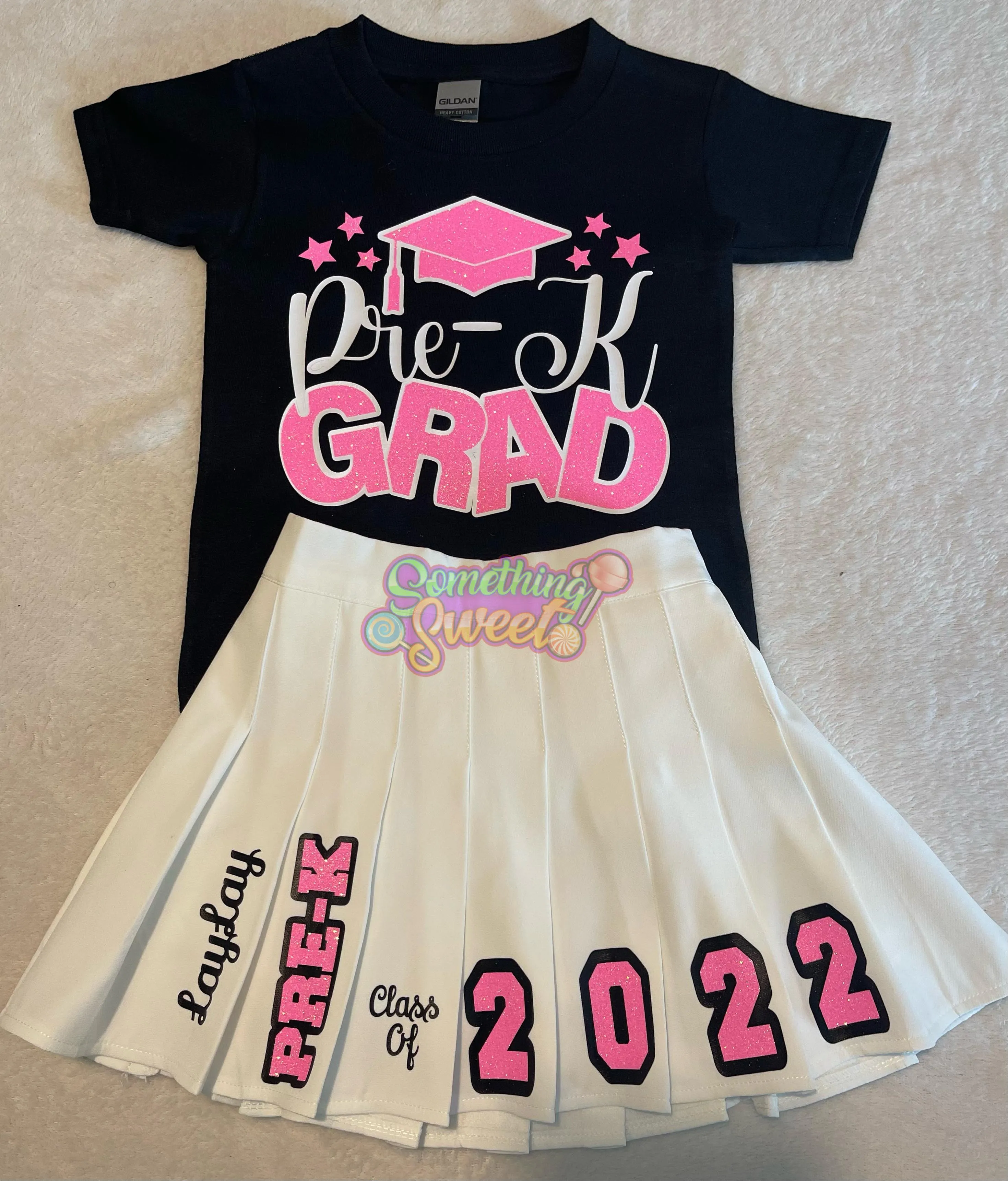 Daycare, Headstart or Preschool Graduation Outfit (SHIPS OUT IN 10 BUSINESS DAYS)