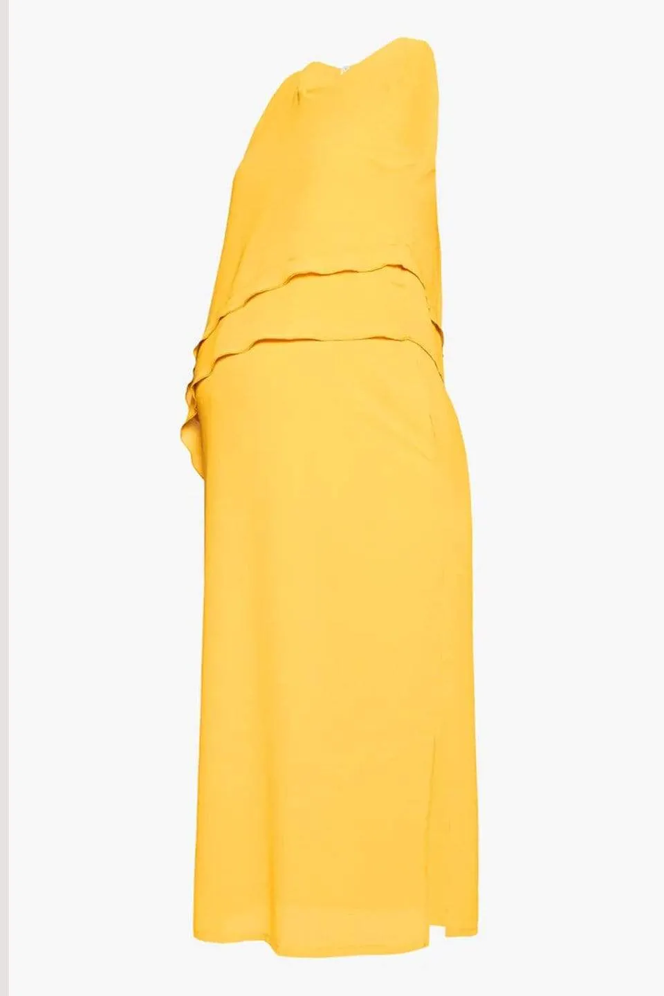 Delja Sleeveless Nursing Dress Yellow