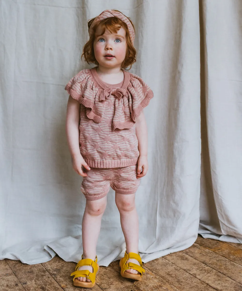 Diamond Shorts - Pink Earth