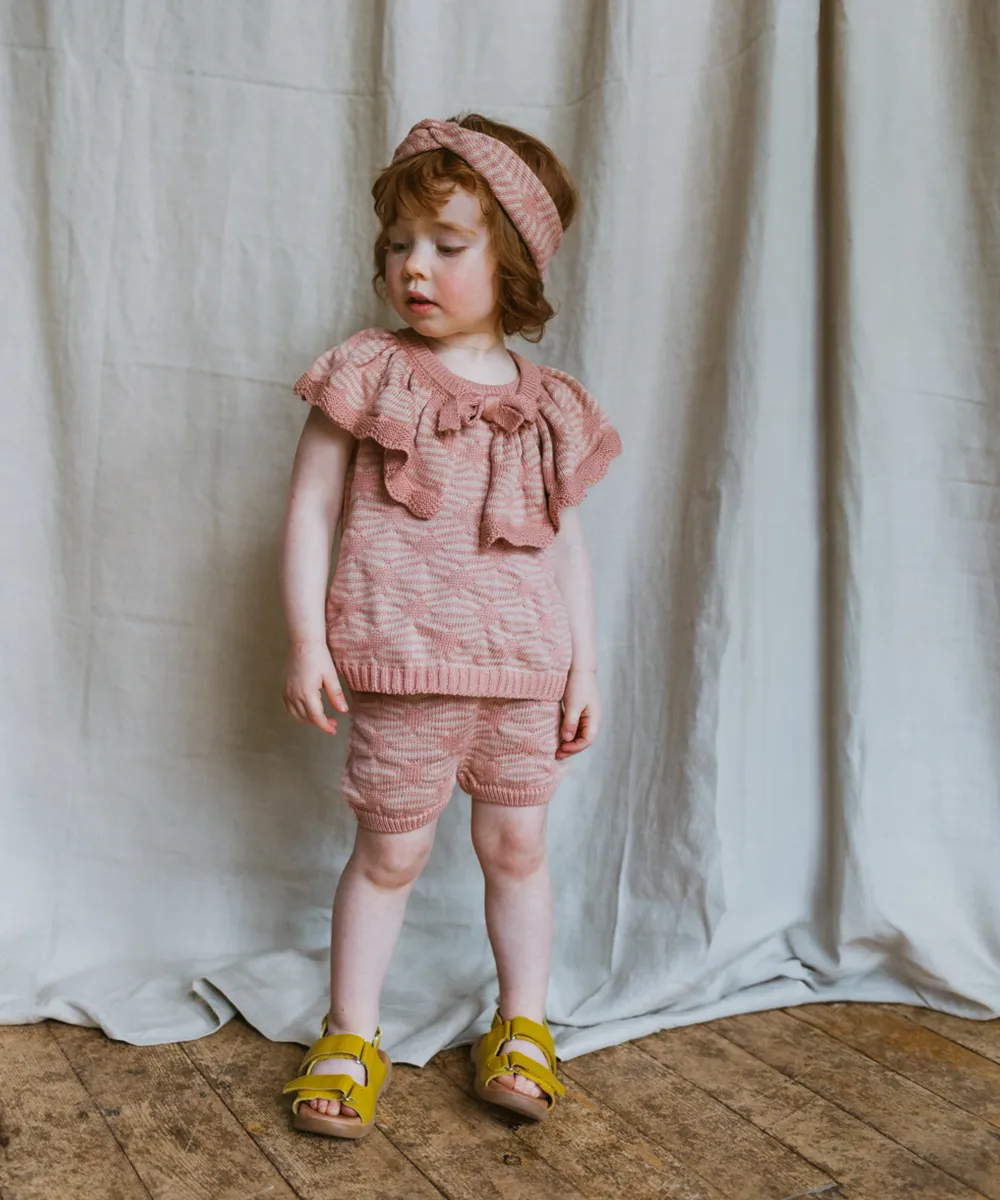 Diamond Shorts - Pink Earth