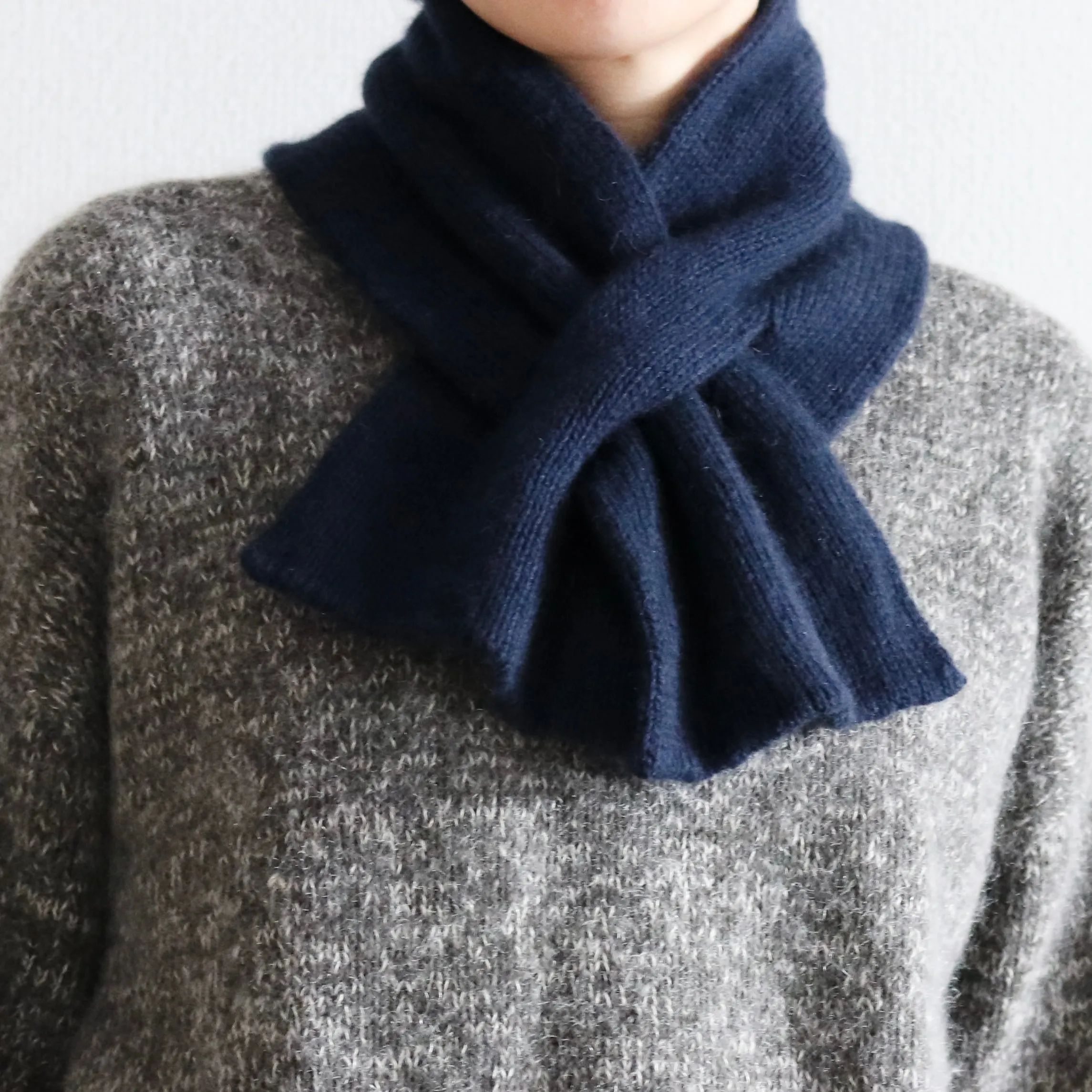 Double Knit Scarf aus Cashmere von Hello Hygge Life