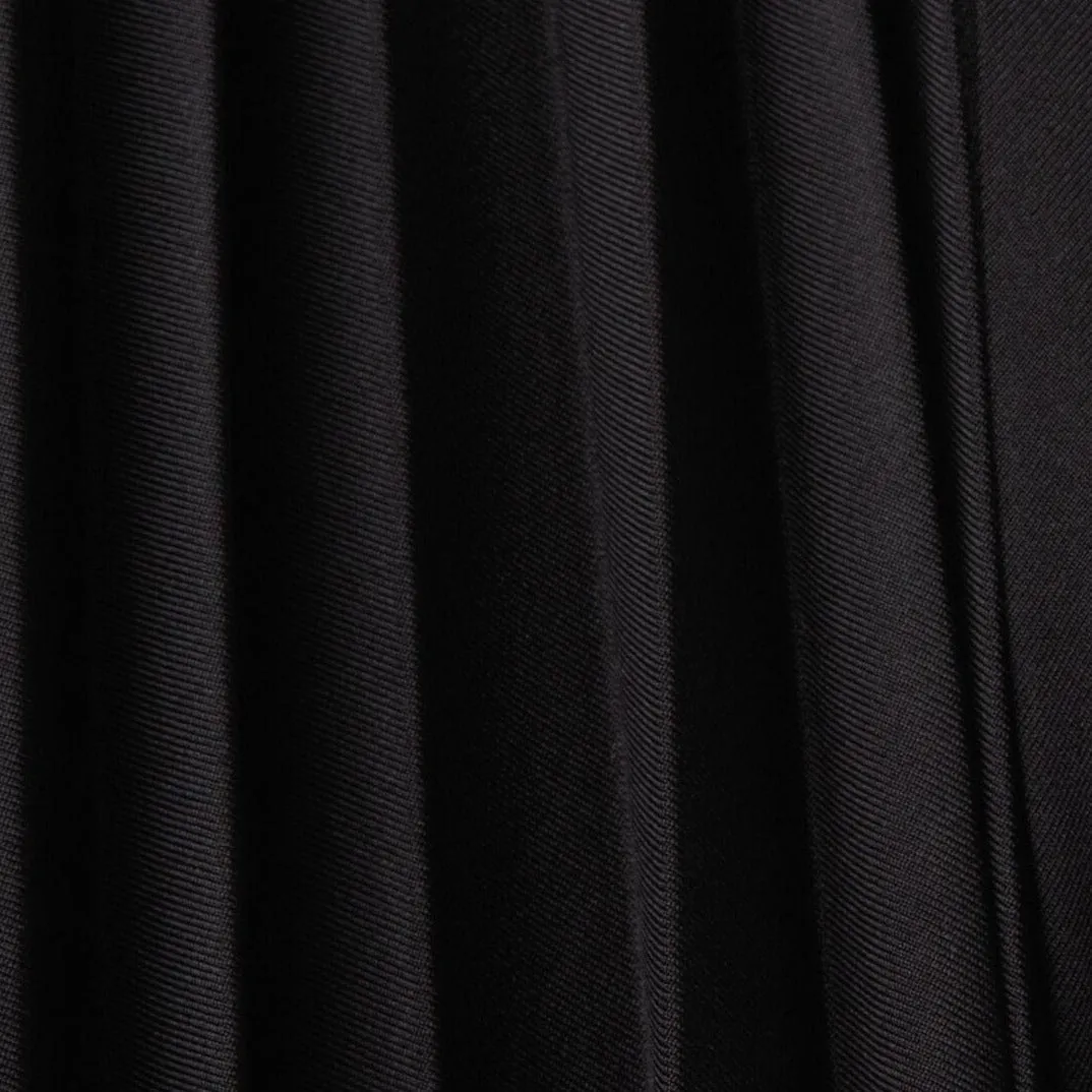 Esprit Pleated midi skirt in Black