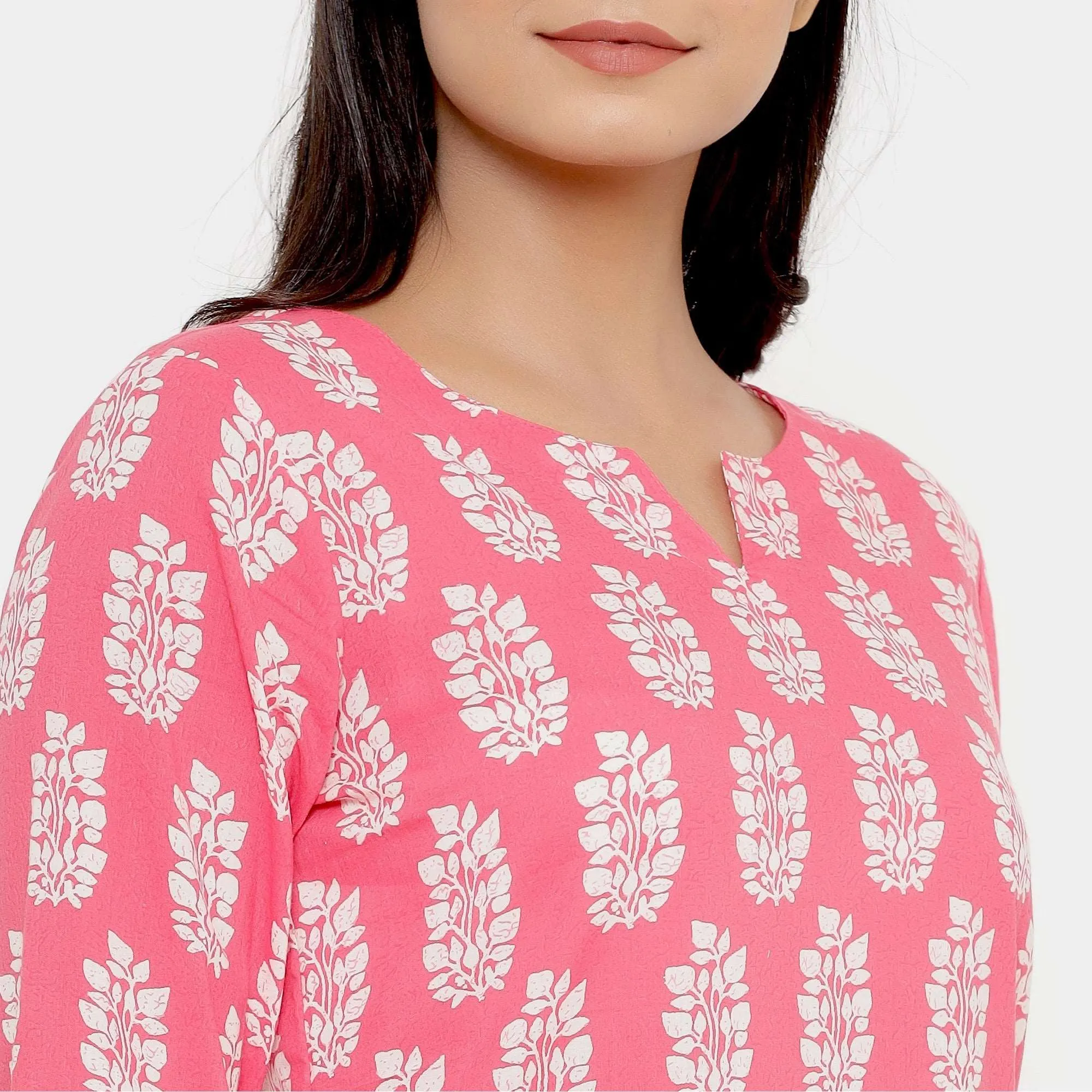 Floral Bouquet On Pink Loungewear