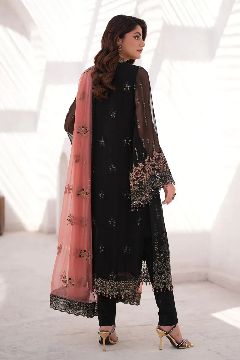 Flossie Chiffon Suit