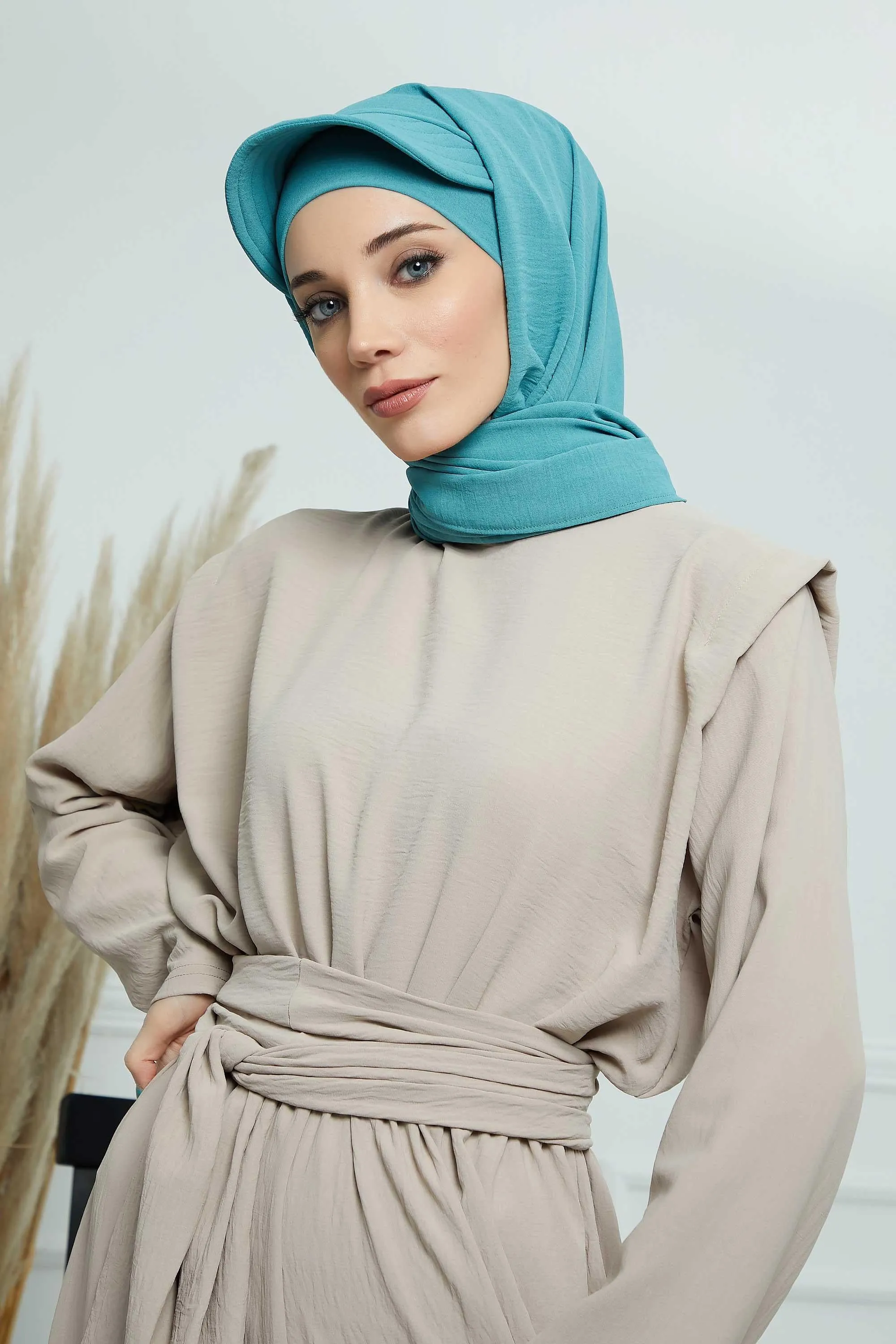 Instant Aerobin Shawl Newsboy Scarves Bandana Women's Cap Turban Visor Stylish Hijab Hat Turban,SS-1A