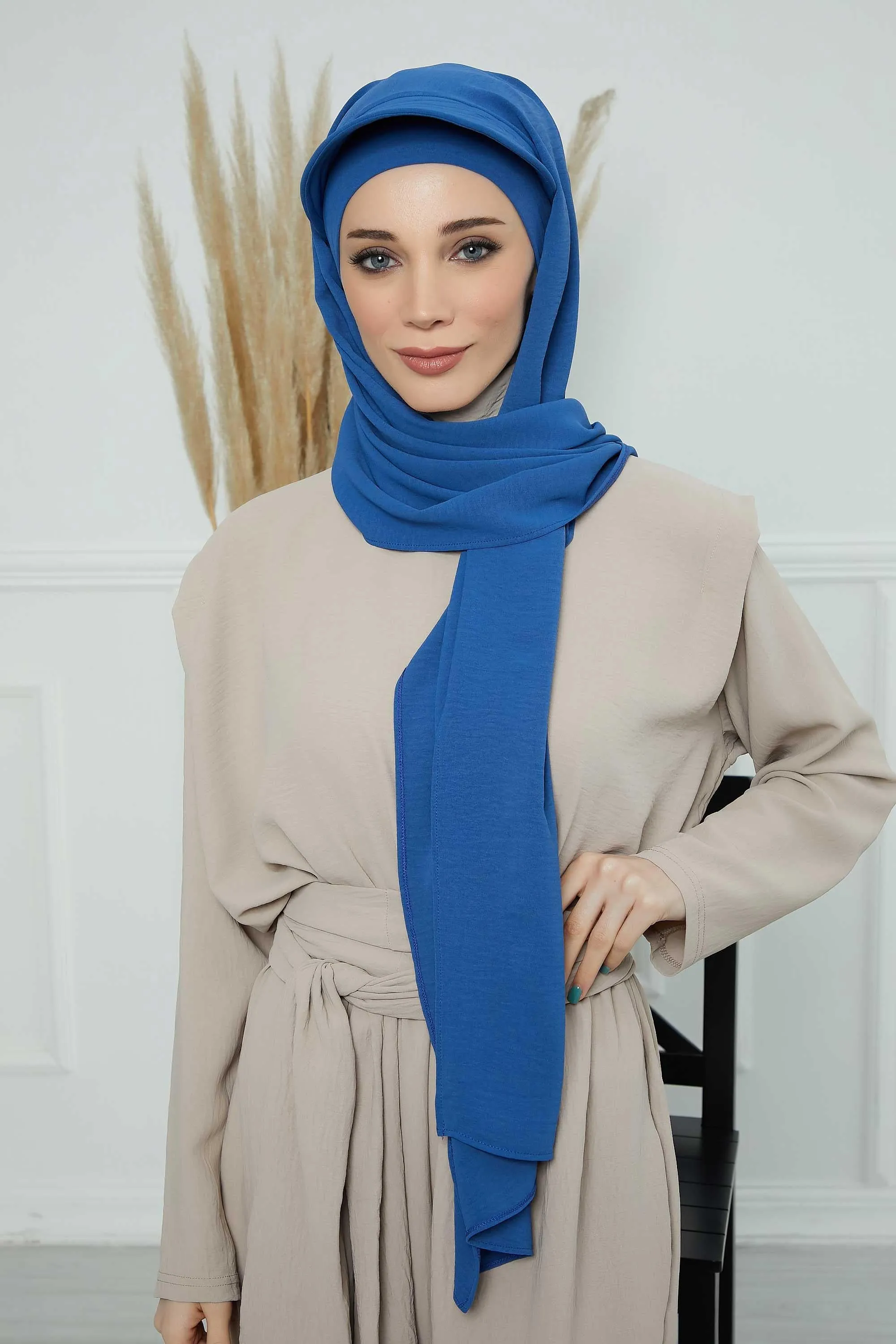 Instant Aerobin Shawl Newsboy Scarves Bandana Women's Cap Turban Visor Stylish Hijab Hat Turban,SS-1A