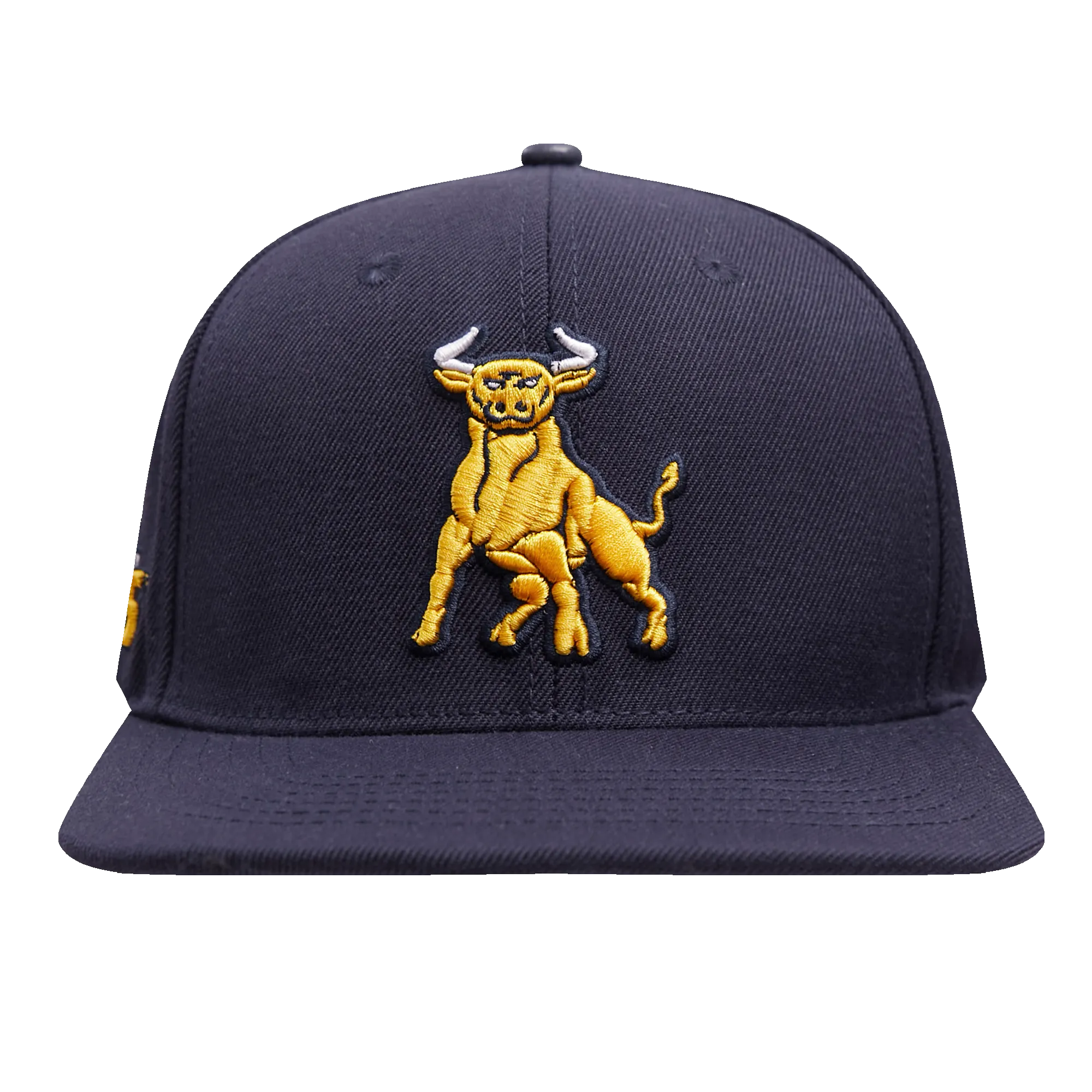 JOHNSON C. SMITH UNIVERSITY CLASSIC UNISEX WOOL SNAPBACK HAT (MIDNIGHT NAVY)