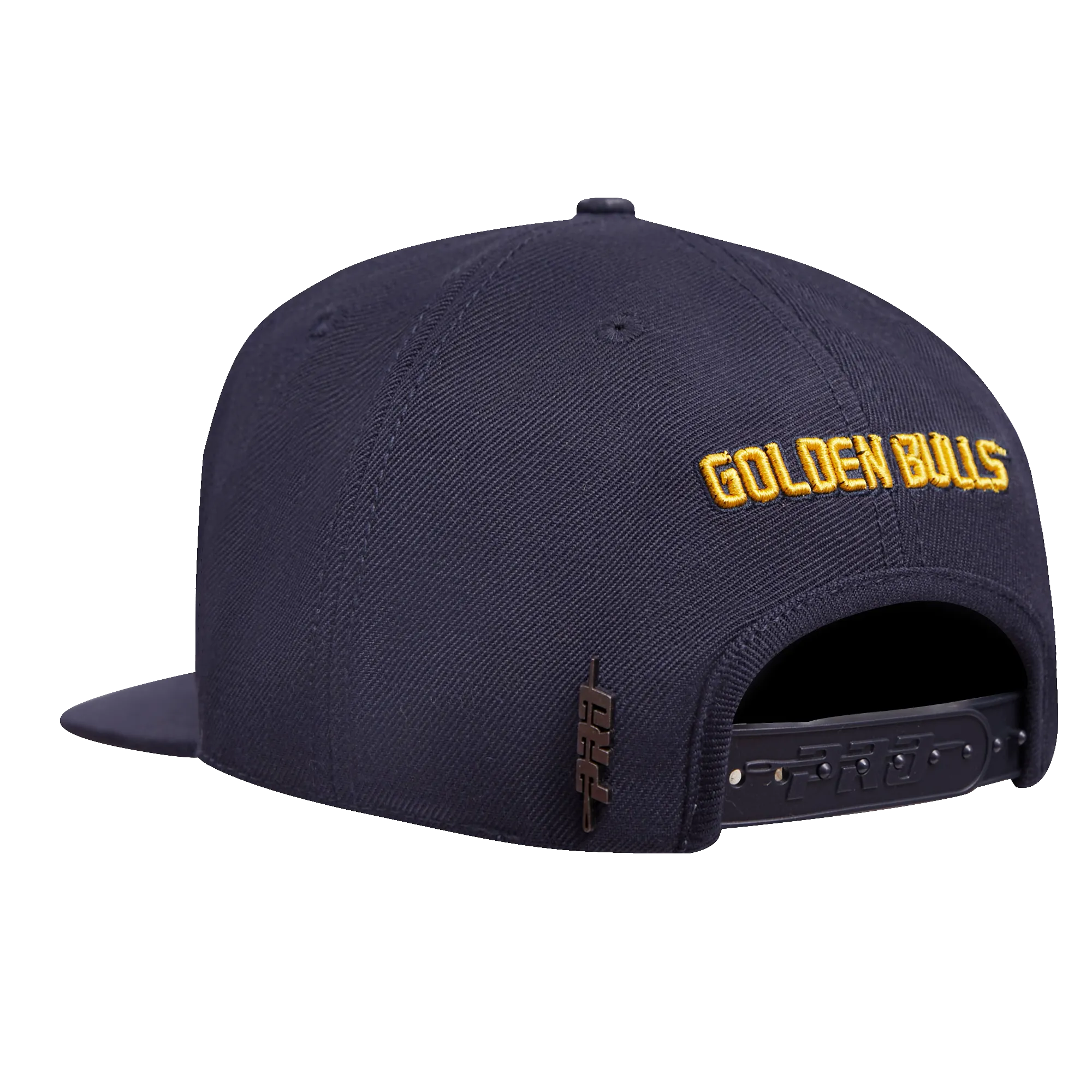 JOHNSON C. SMITH UNIVERSITY CLASSIC UNISEX WOOL SNAPBACK HAT (MIDNIGHT NAVY)
