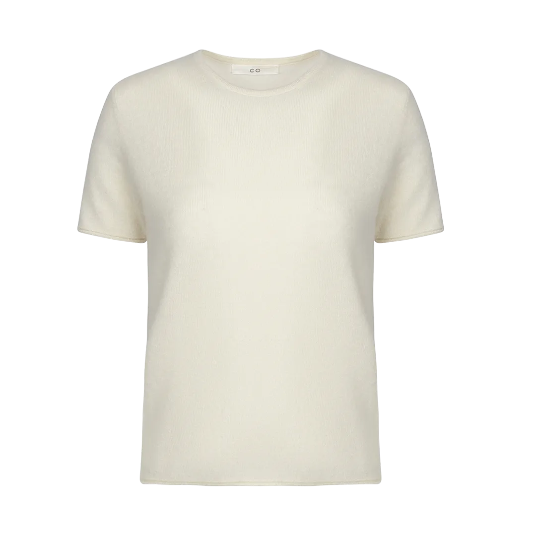 Knit Cashmere T-Shirt