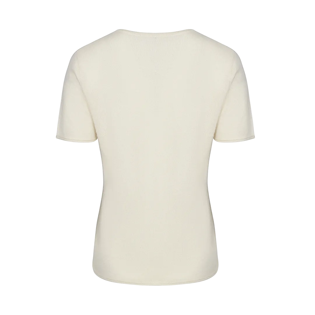 Knit Cashmere T-Shirt