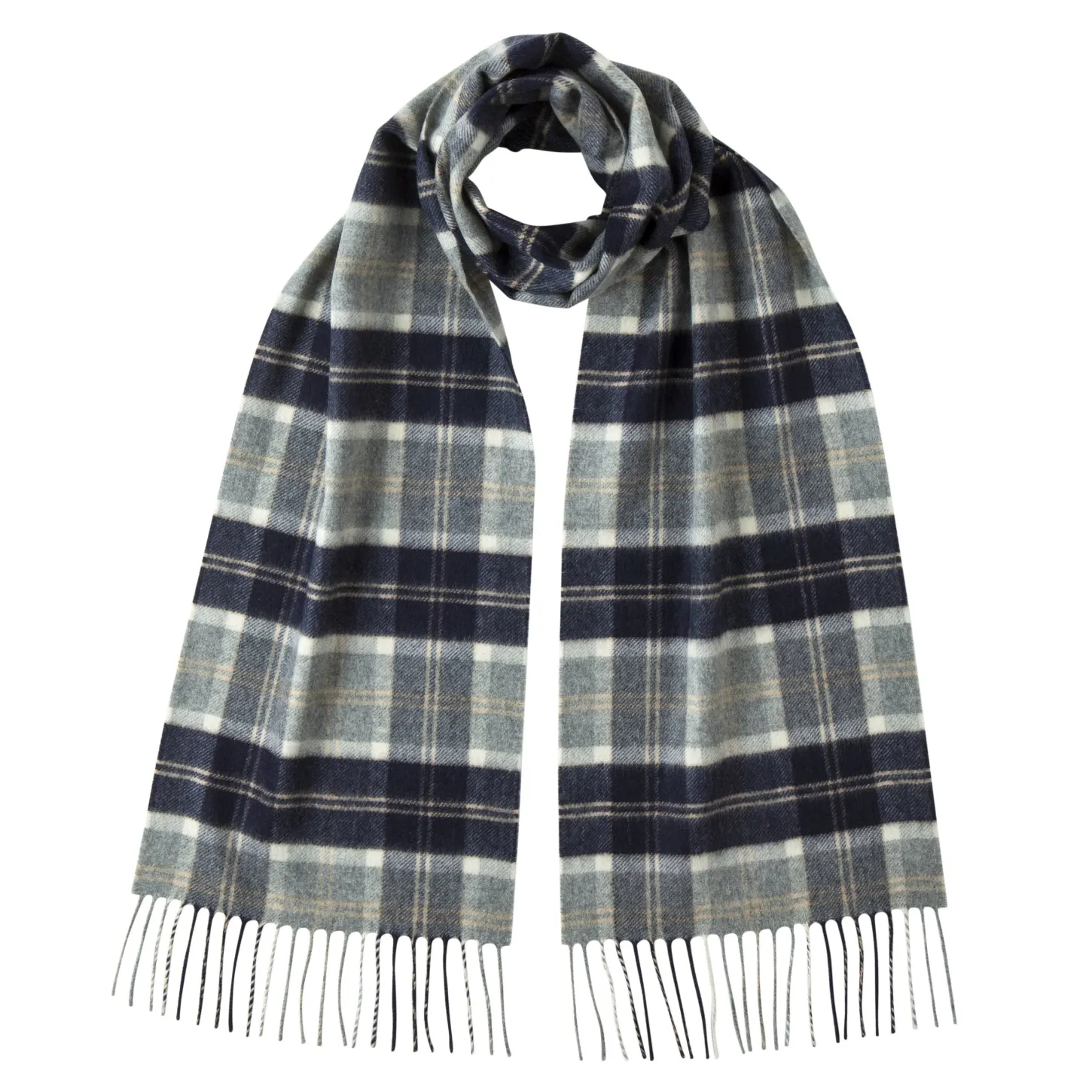 Lomond - Cashmere Scarf - Tartan