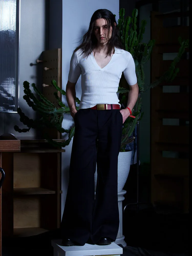 Loose wide leg casual pants【s0000007430】