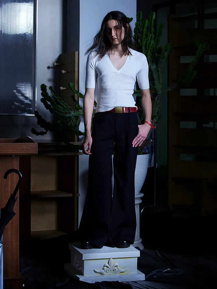 Loose wide leg casual pants【s0000007430】