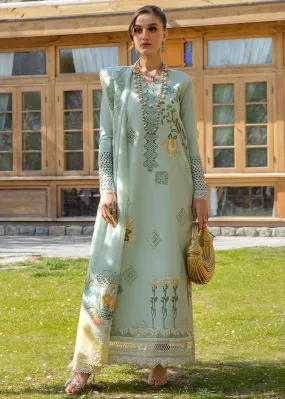 Luxury Lawn '24 by Crimson | Into The Wild - Aqua