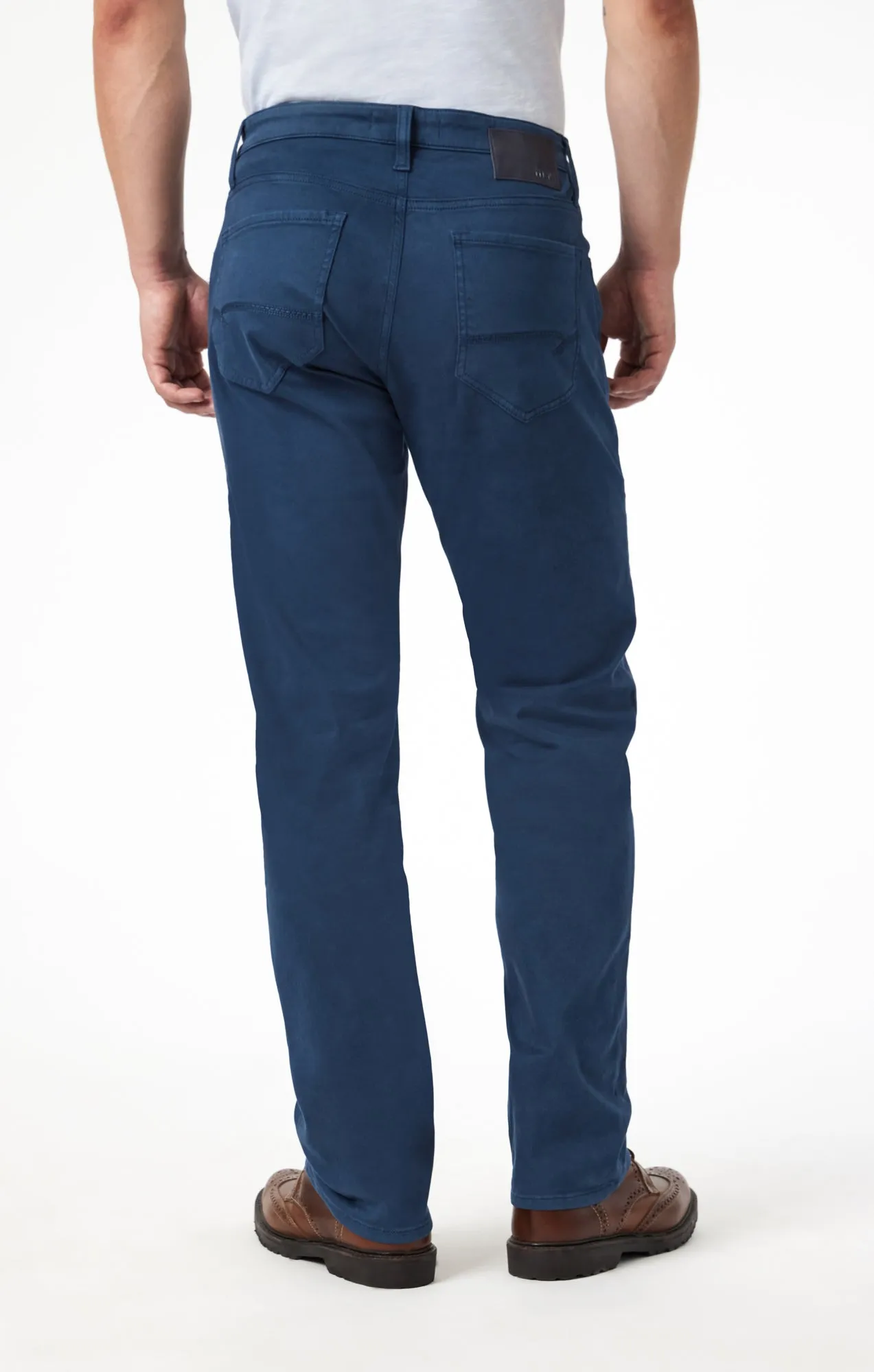 MATT RELAXED STRAIGHT LEG IN SKY CASUAL TWILL