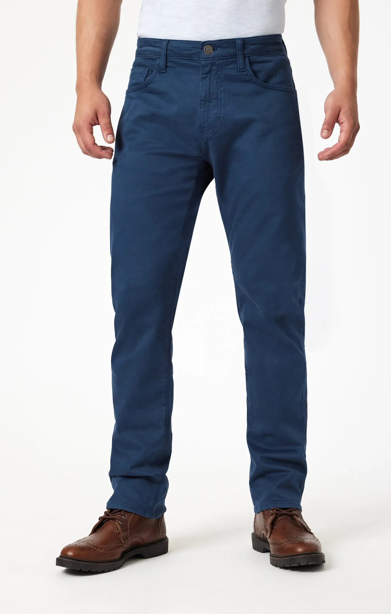 MATT RELAXED STRAIGHT LEG IN SKY CASUAL TWILL