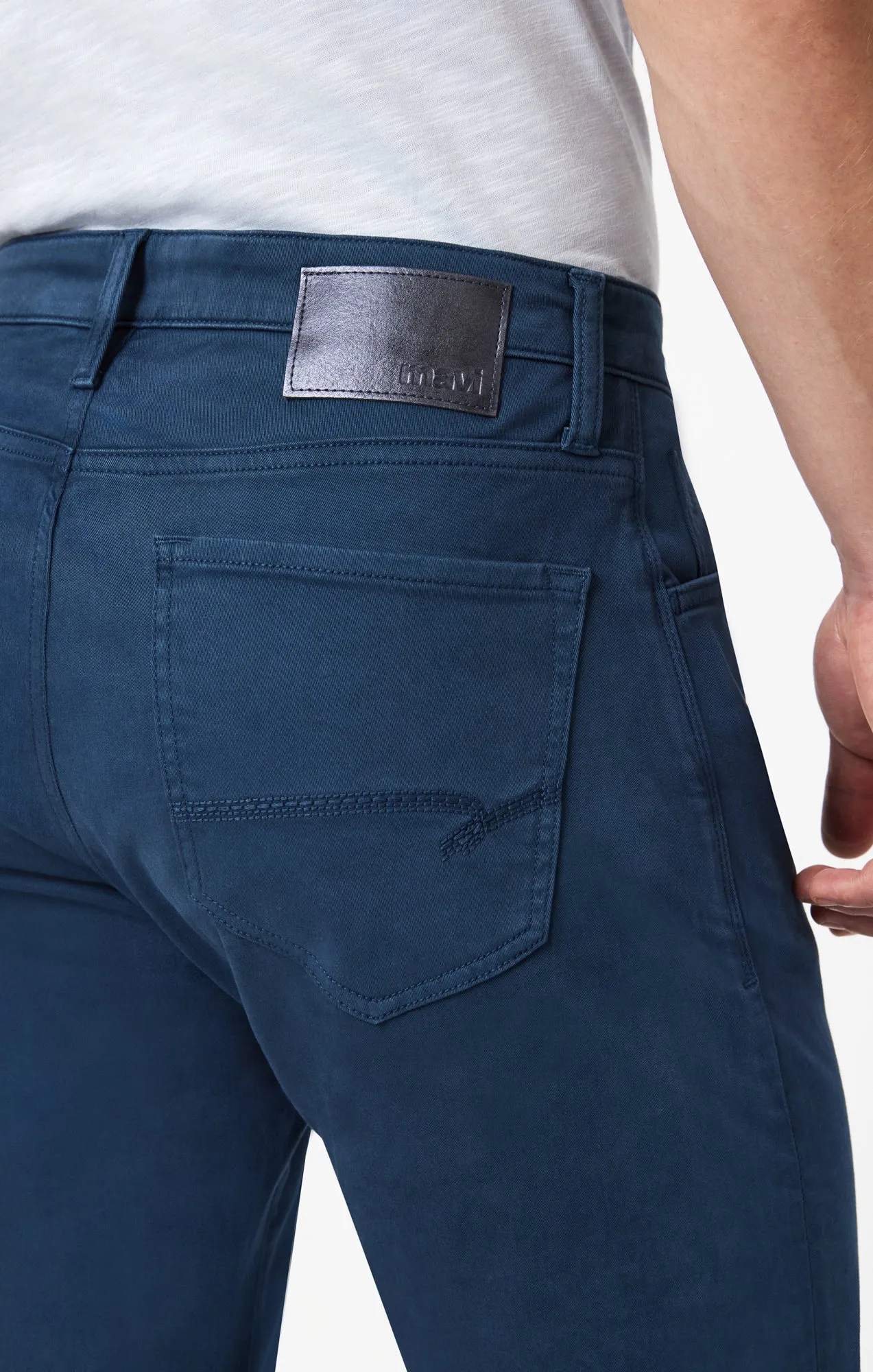 MATT RELAXED STRAIGHT LEG IN SKY CASUAL TWILL