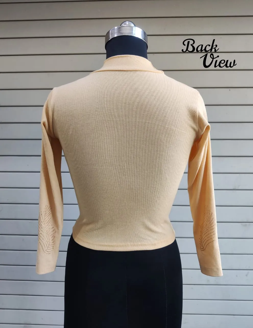 Party Wear Fancy Woolen Blouse
