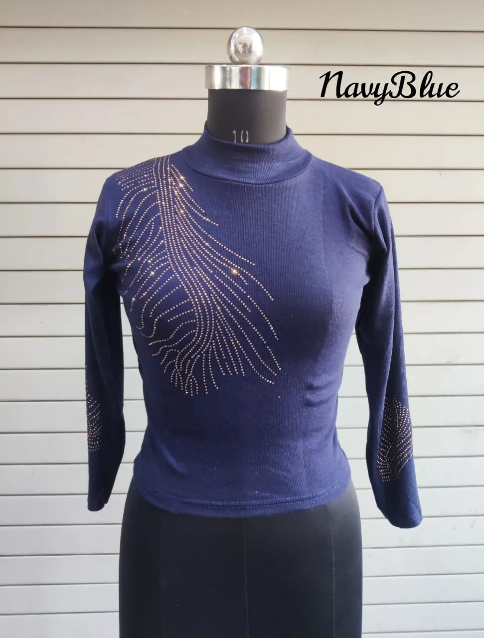 Party Wear Fancy Woolen Blouse